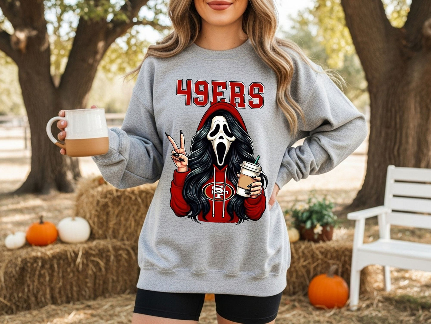 San Francisco 49ers Ghostface Sweatshirt