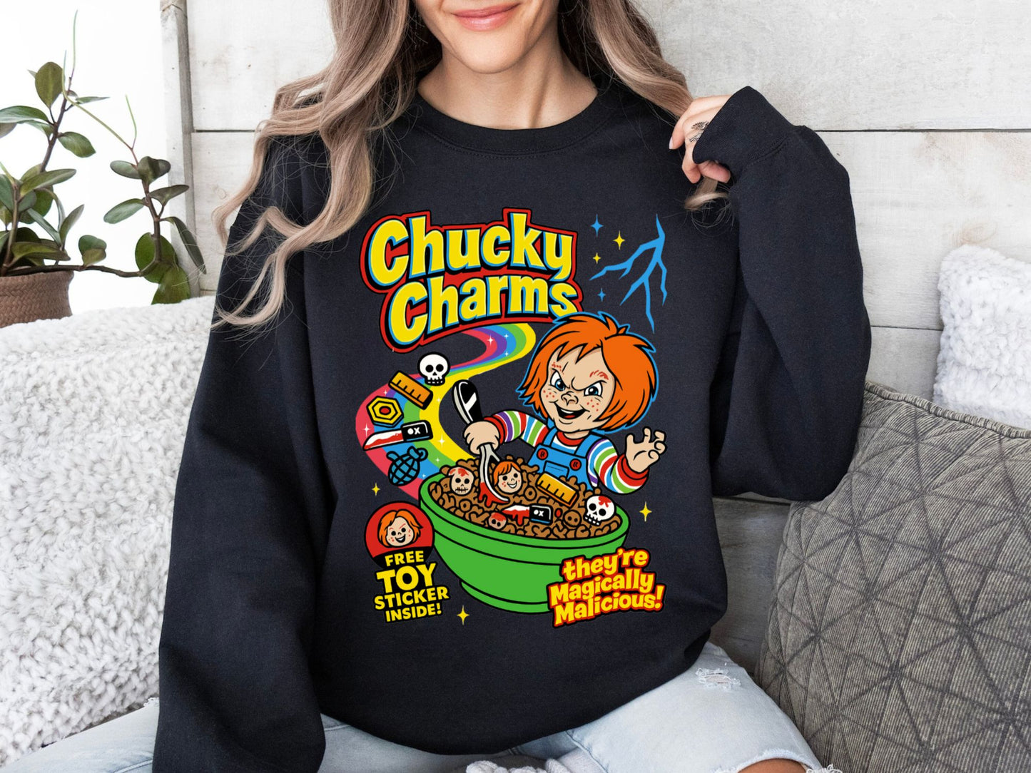 Halloween Flakes Sweatshirt