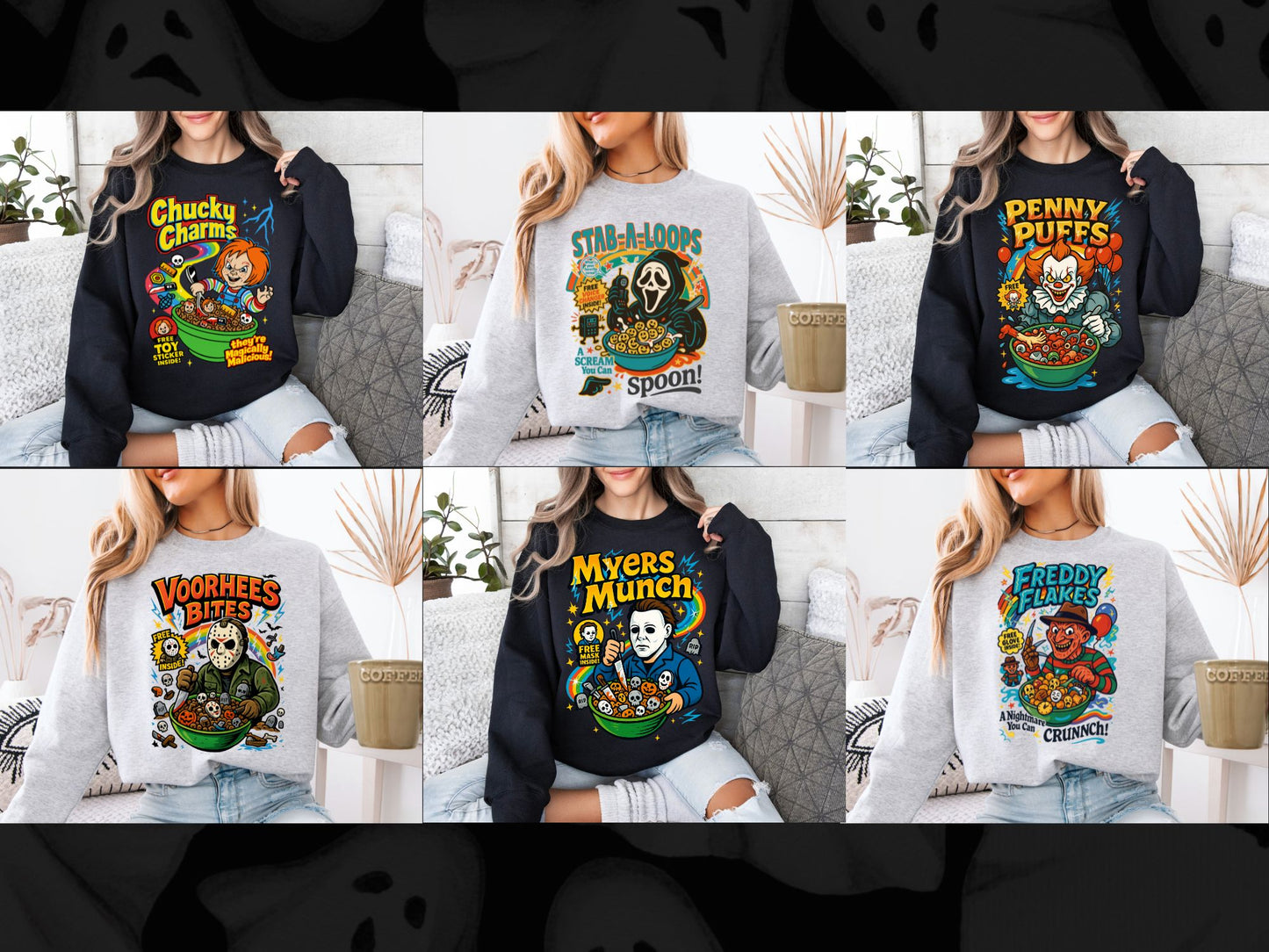 Halloween Flakes Sweatshirt