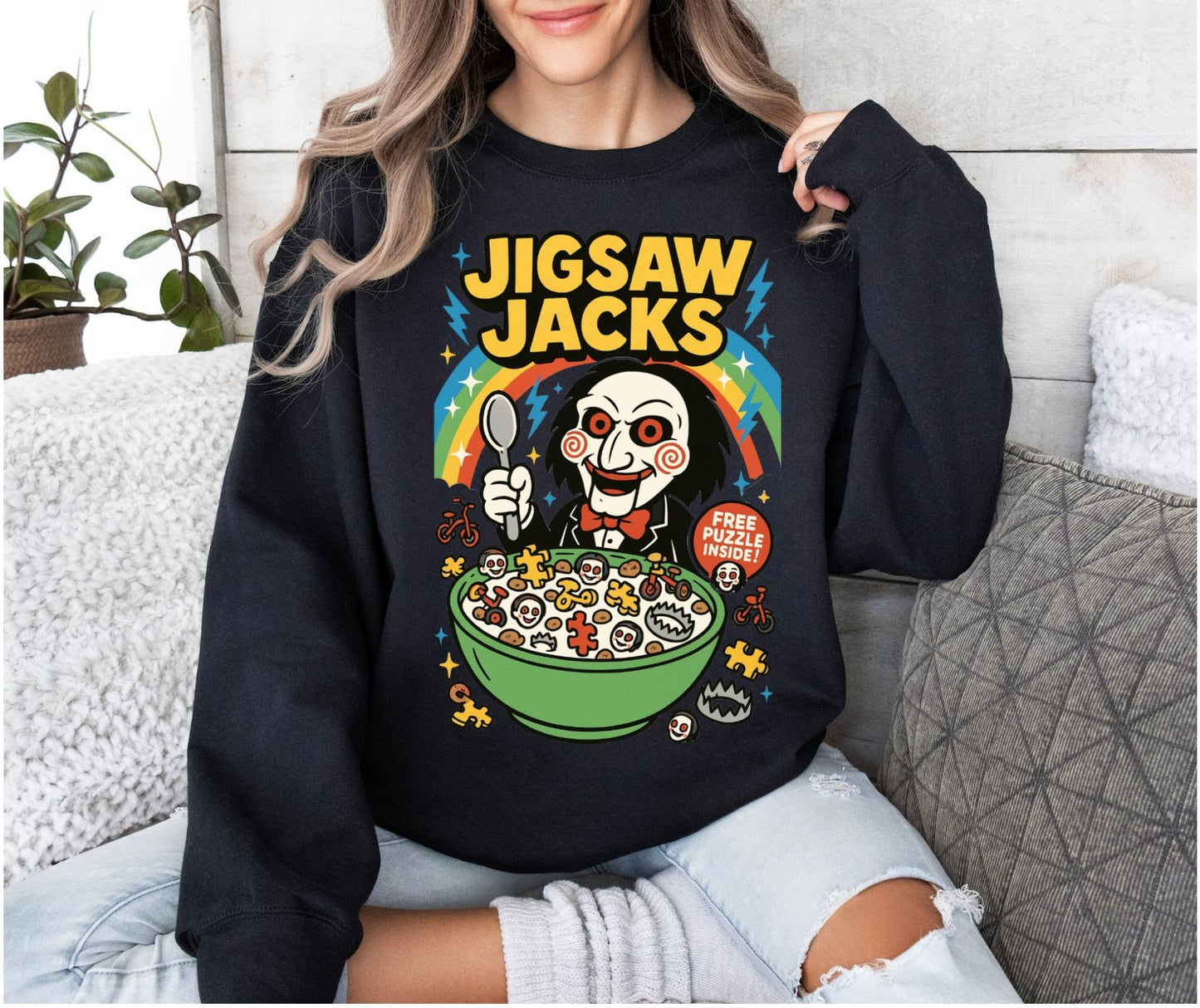 Halloween Flakes Sweatshirt