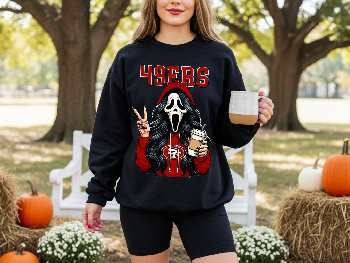 San Francisco 49ers Ghostface Sweatshirt