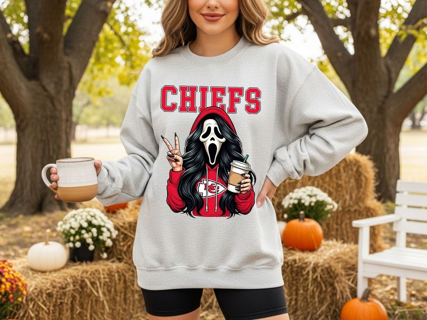 Kansas City Chiefs Ghostface Sweatshirt