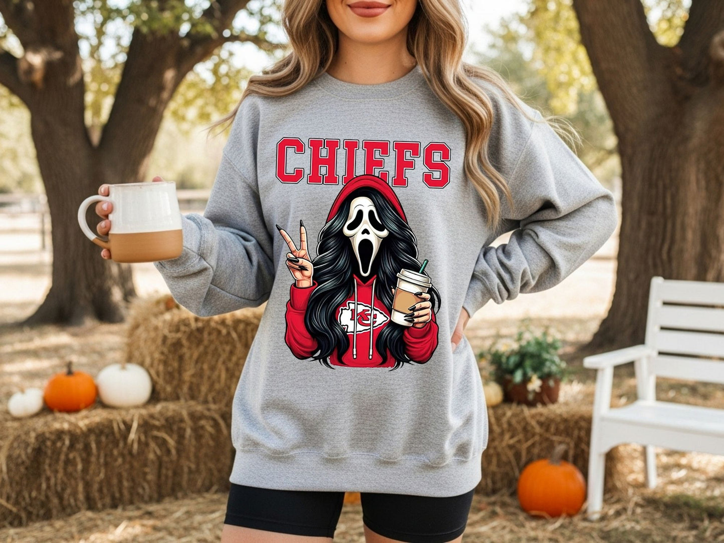 Kansas City Chiefs Ghostface Sweatshirt