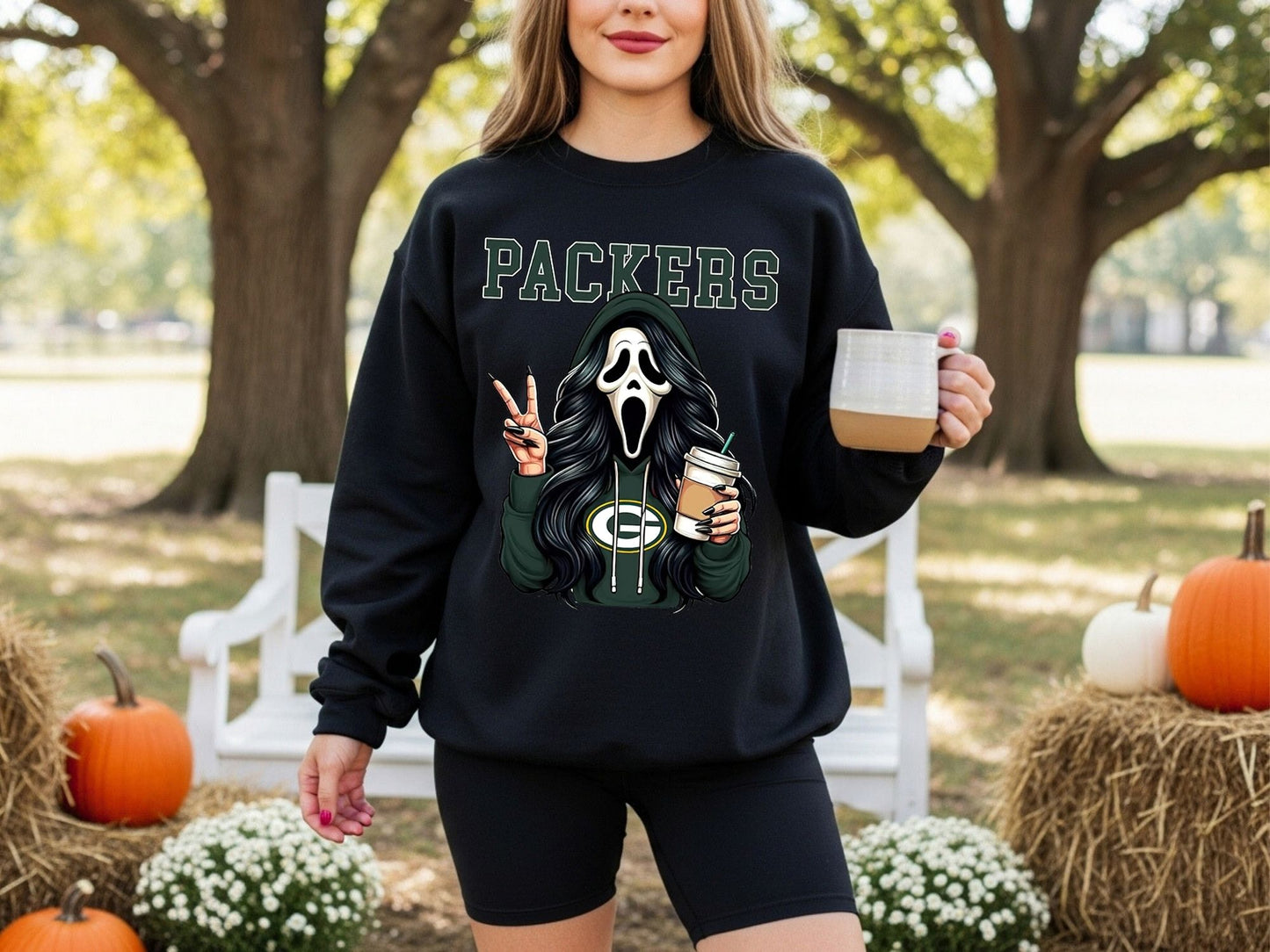 Green Bay Packers Ghostface Sweatshirt