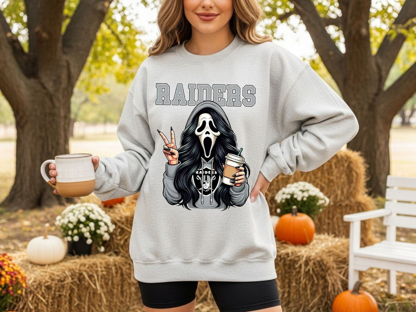 Las Vegas Raiders Ghostface Sweatshirt