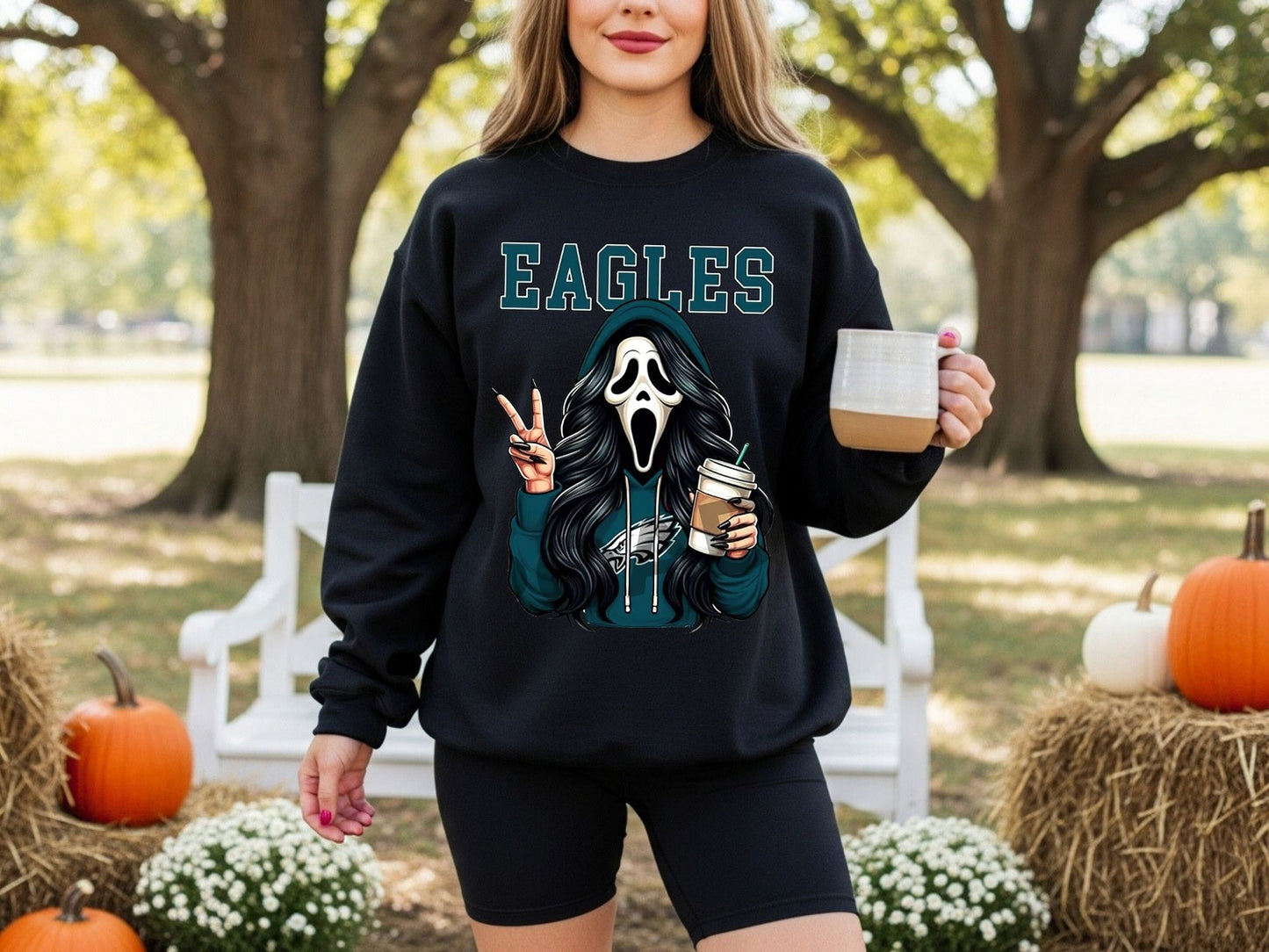 Philadelphia Eagles Ghostface Sweatshirt