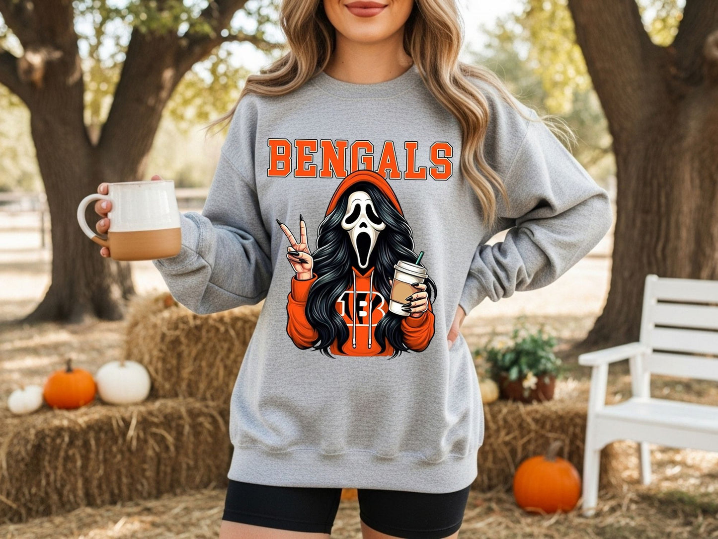 Cincinnati Bengals Ghostface Sweatshirt