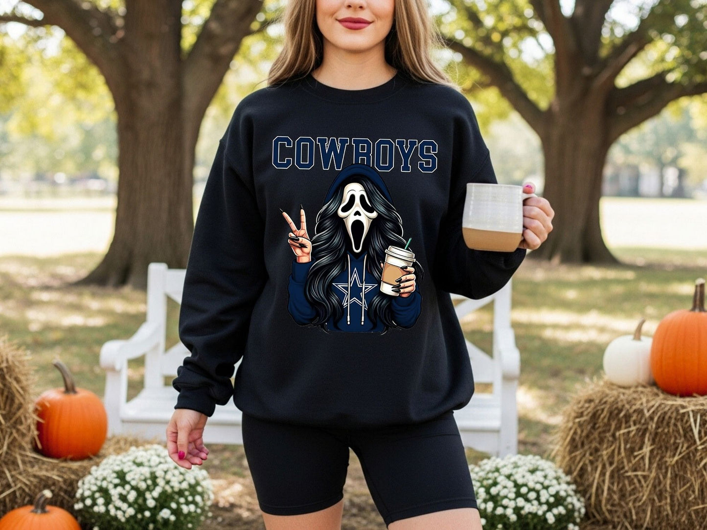 Dallas Cowboys Ghostface Sweatshirt