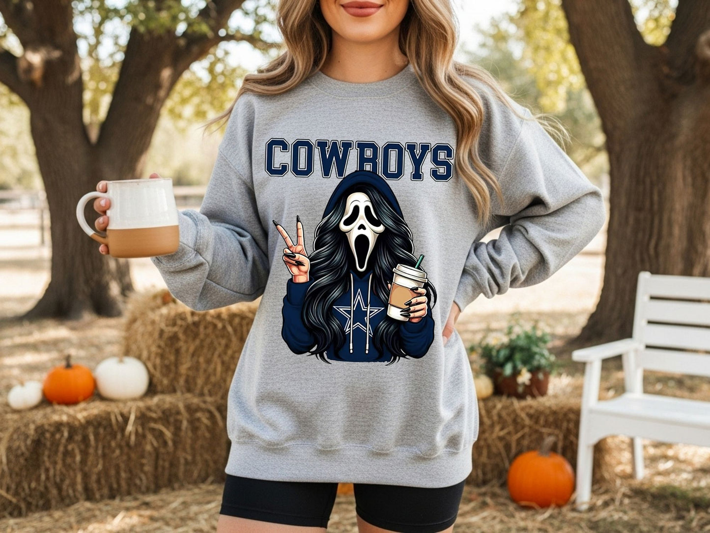 Dallas Cowboys Ghostface Sweatshirt