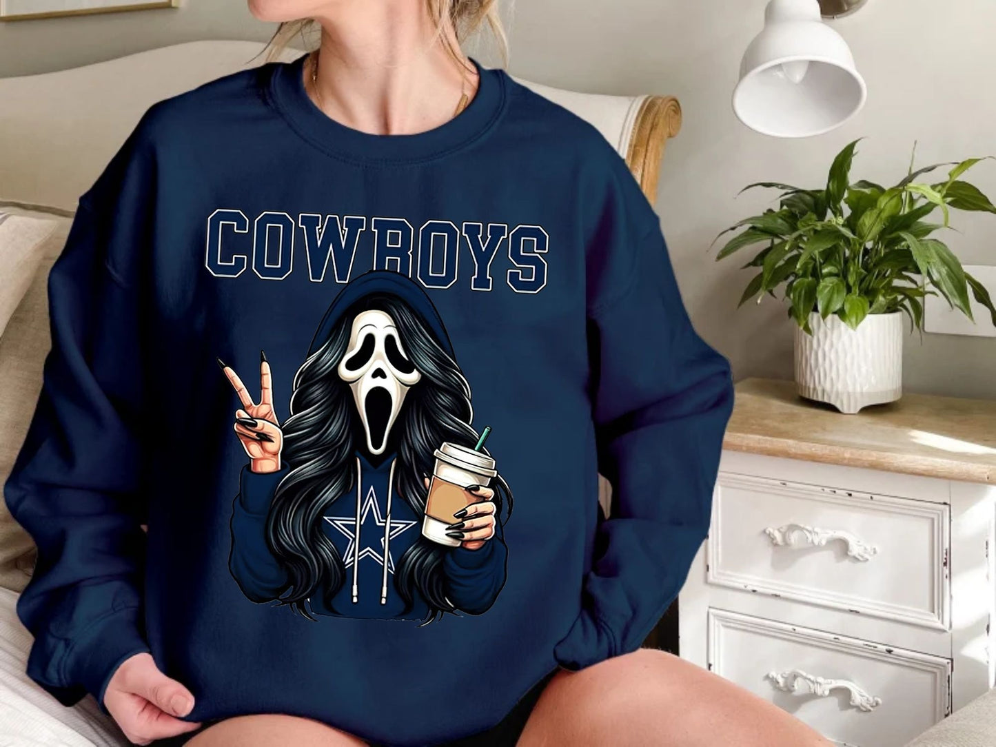 Dallas Cowboys Ghostface Sweatshirt