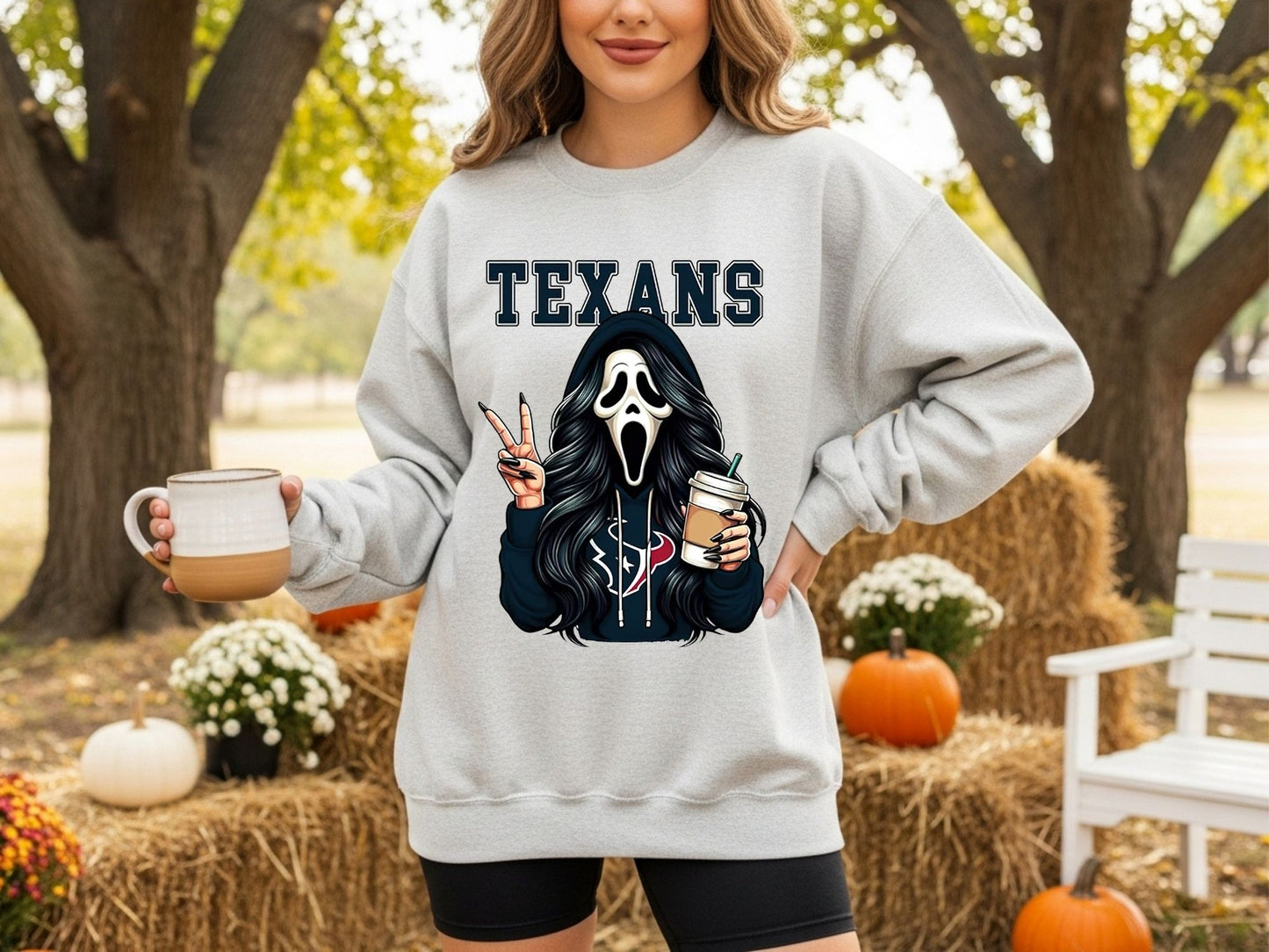 Houston Texans Ghostface Sweatshirt