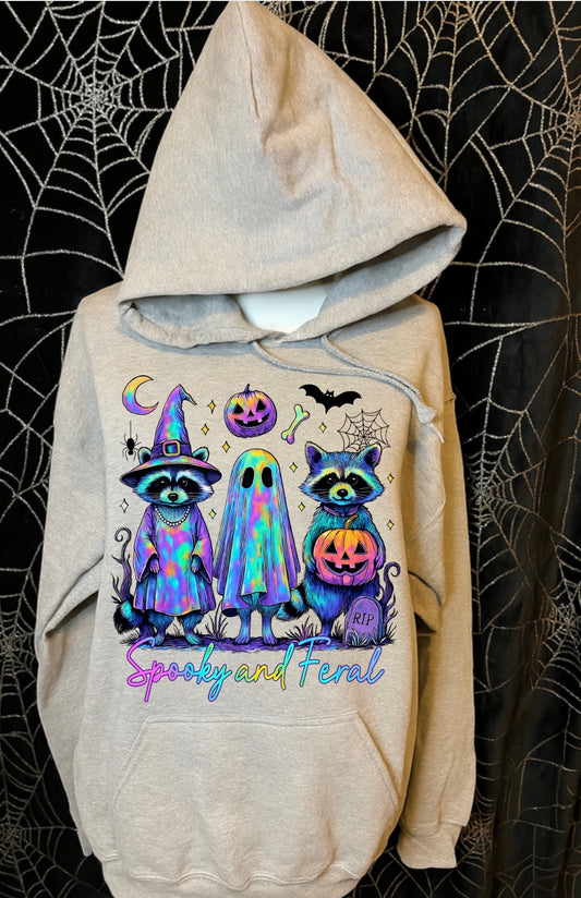Spooky and Feral Hoodie