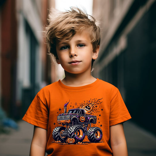 Monster Truck Pumpkins Shirt