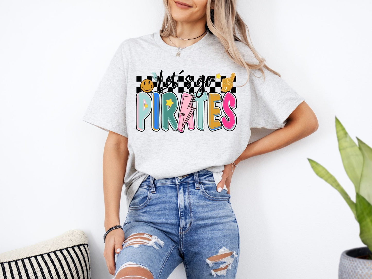 Lets Go "Mascot Name" Tee