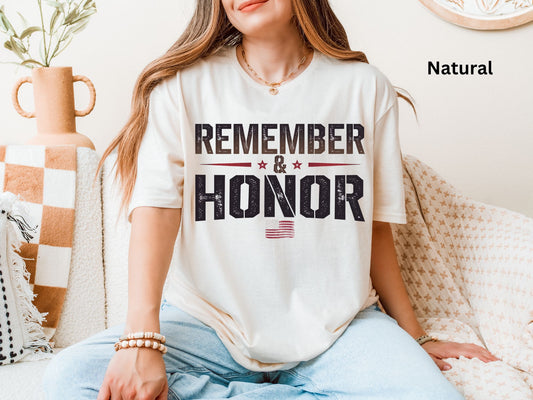 Remember & Honor Shirt