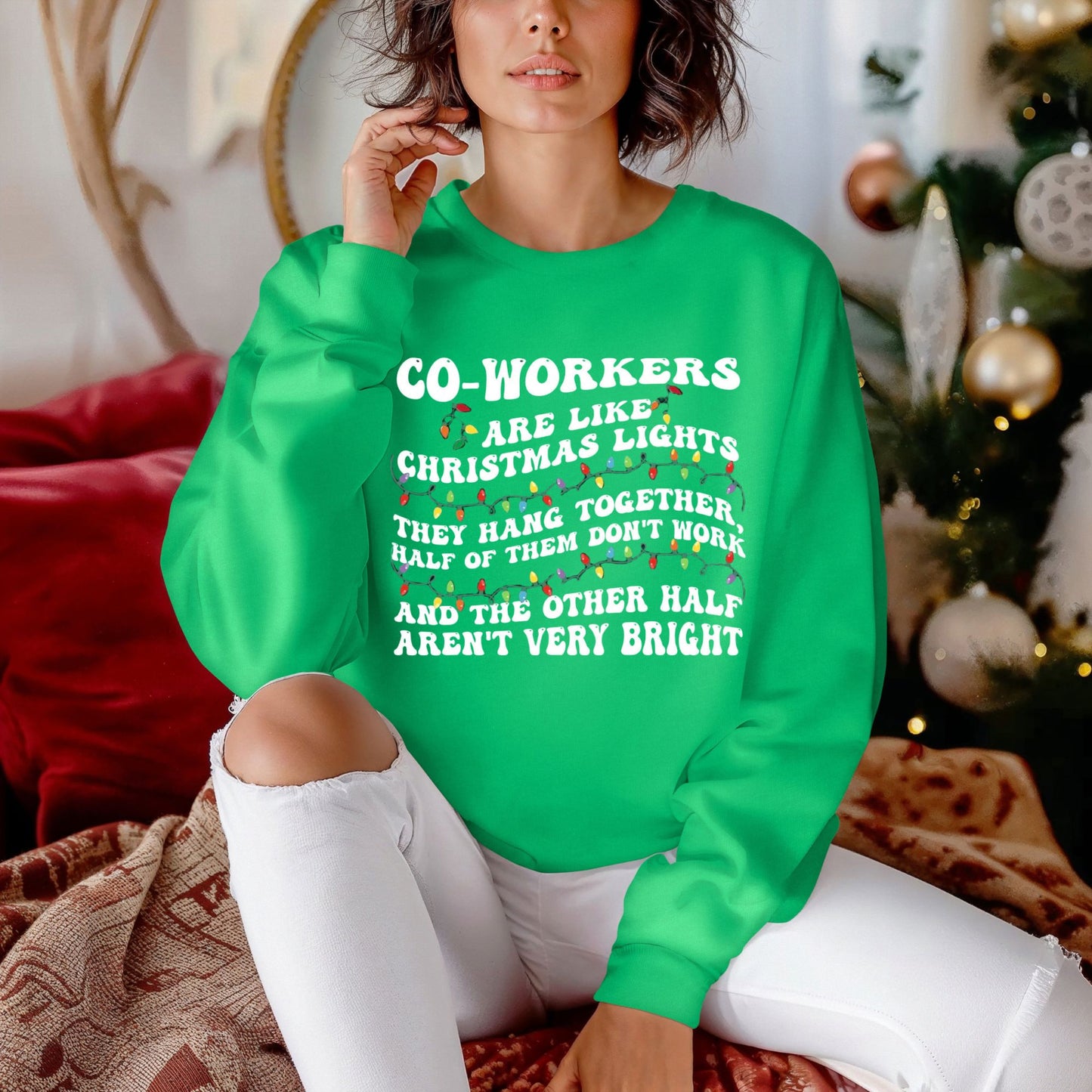 Christmas Co-Workers Sweatshirt