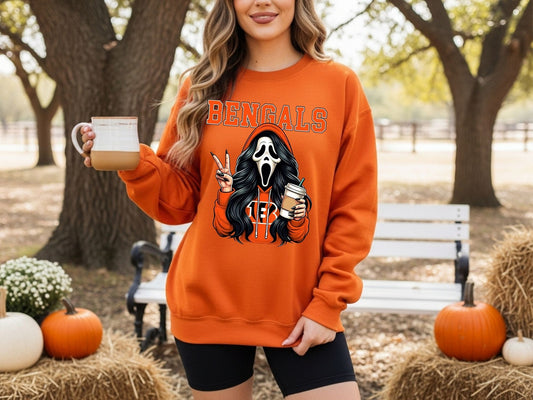 Cincinnati Bengals Ghostface Sweatshirt
