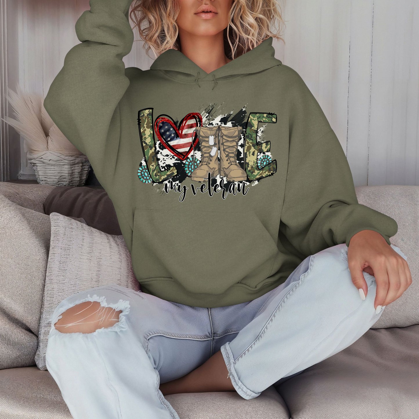 Love My Veteran Hoodie