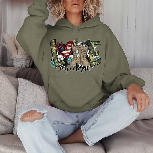 Love My Veteran Hoodie