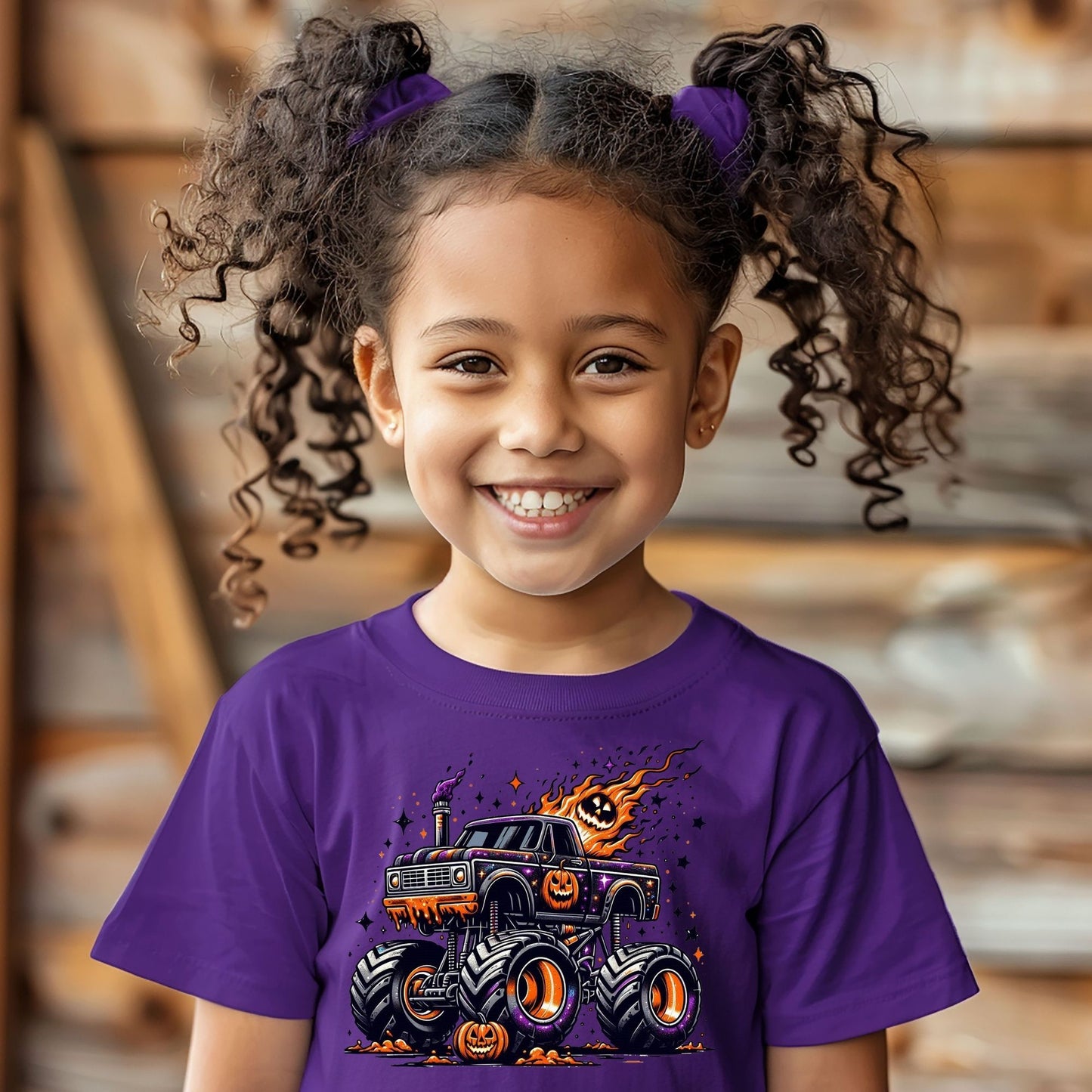 Monster Truck Pumpkins Shirt