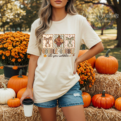 Gobble Gobble Til You Wobble Premium Tee