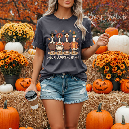 Just A Thankful Goose Premium Tee