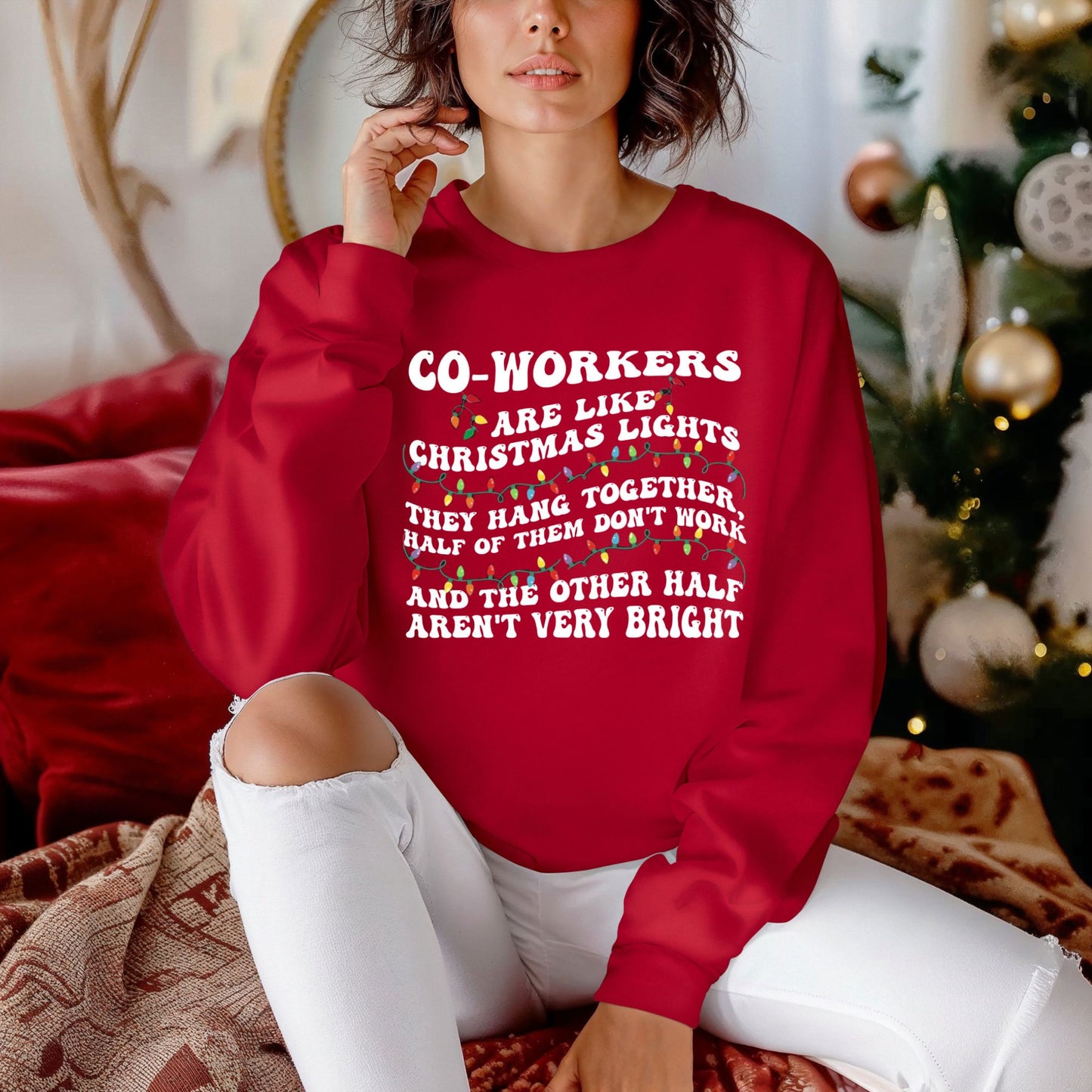 Christmas Co-Workers Sweatshirt