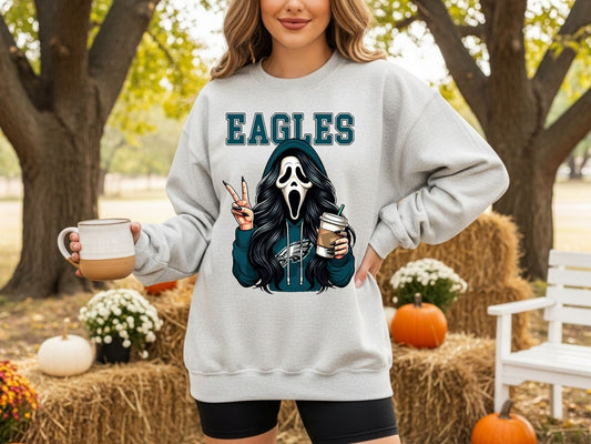 Philadelphia Eagles Ghostface Sweatshirt