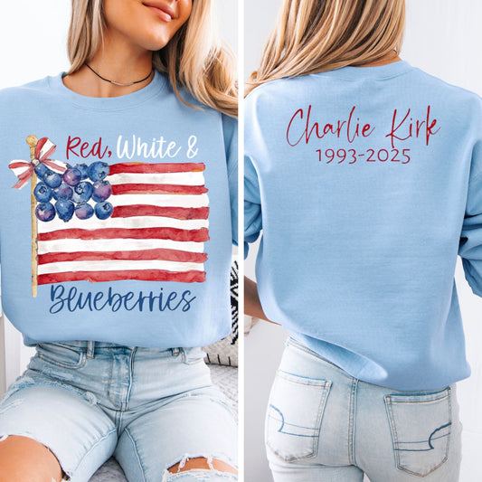Red, White, & Blueberries Sweatshirt