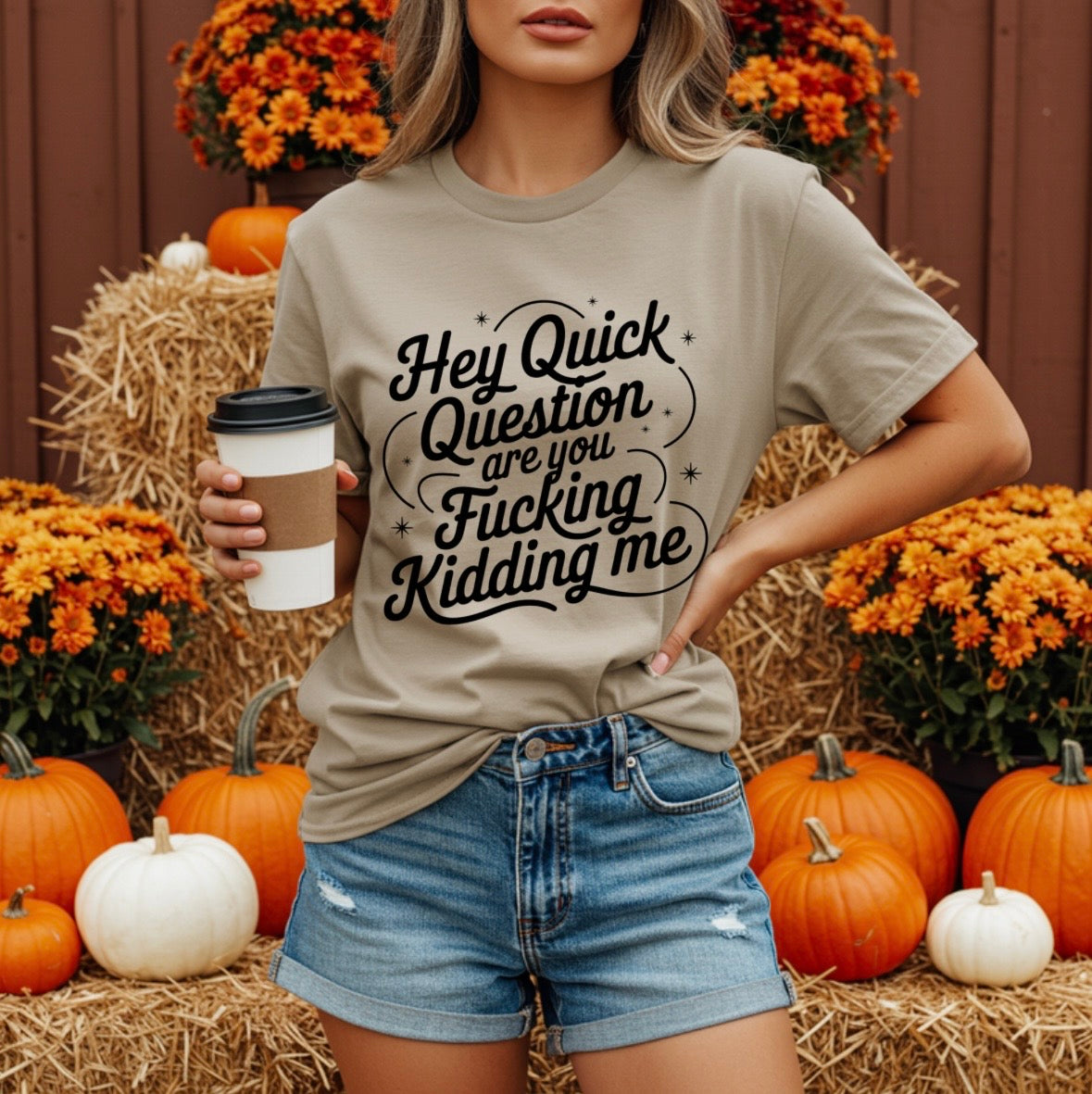 Are You F***ing Kidding Me Premium Tee