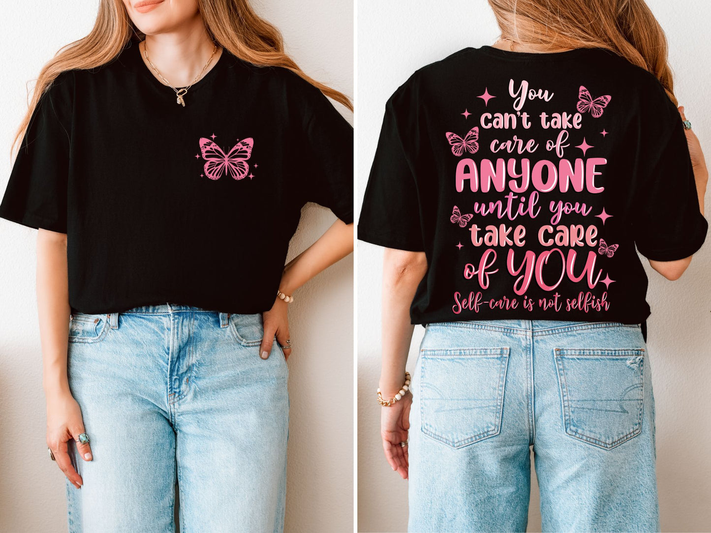 Butterfly Self-Care Shirt