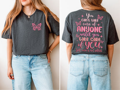 Butterfly Self-Care Shirt