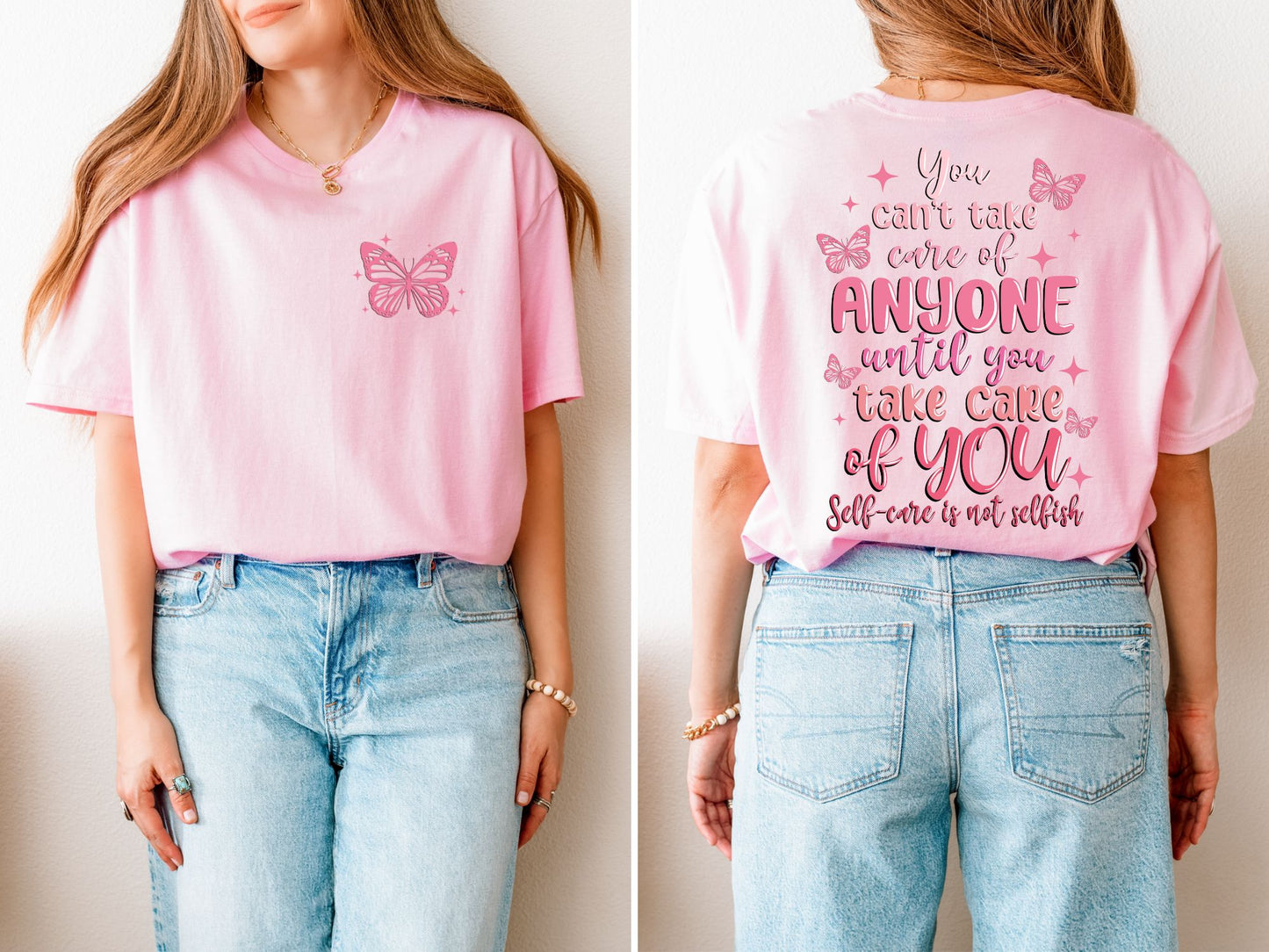 Butterfly Self-Care Shirt