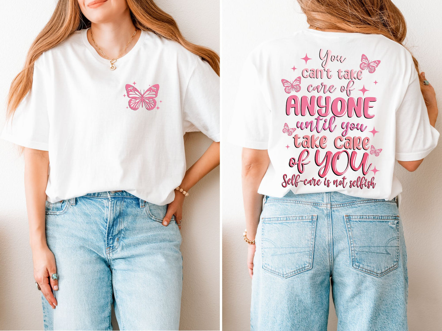 Butterfly Self-Care Shirt