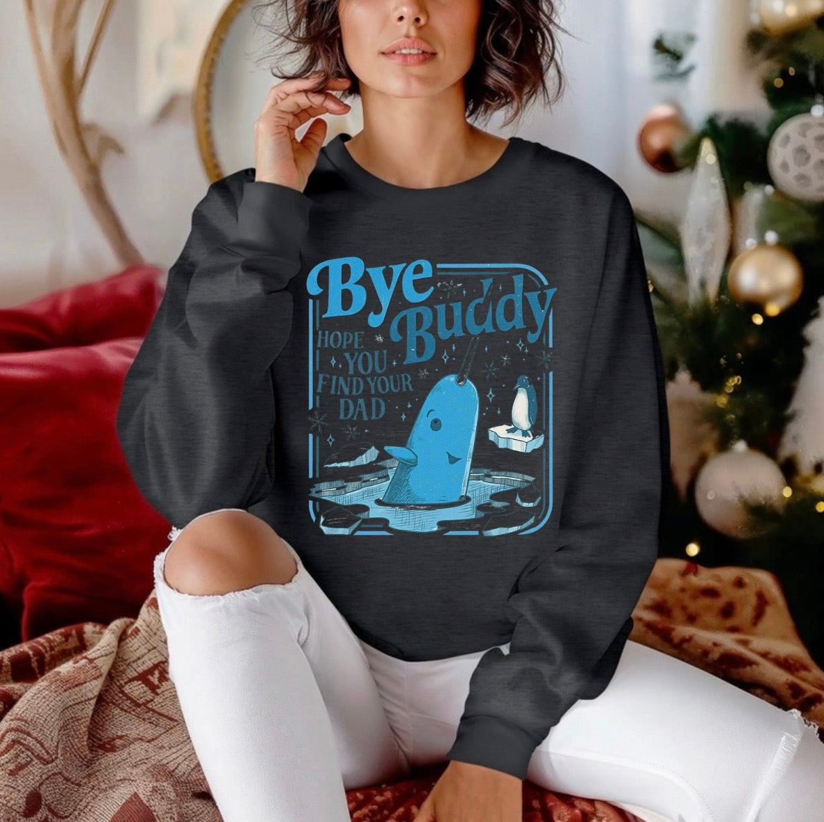 Mr Narwhal- Elf Sweatshirt