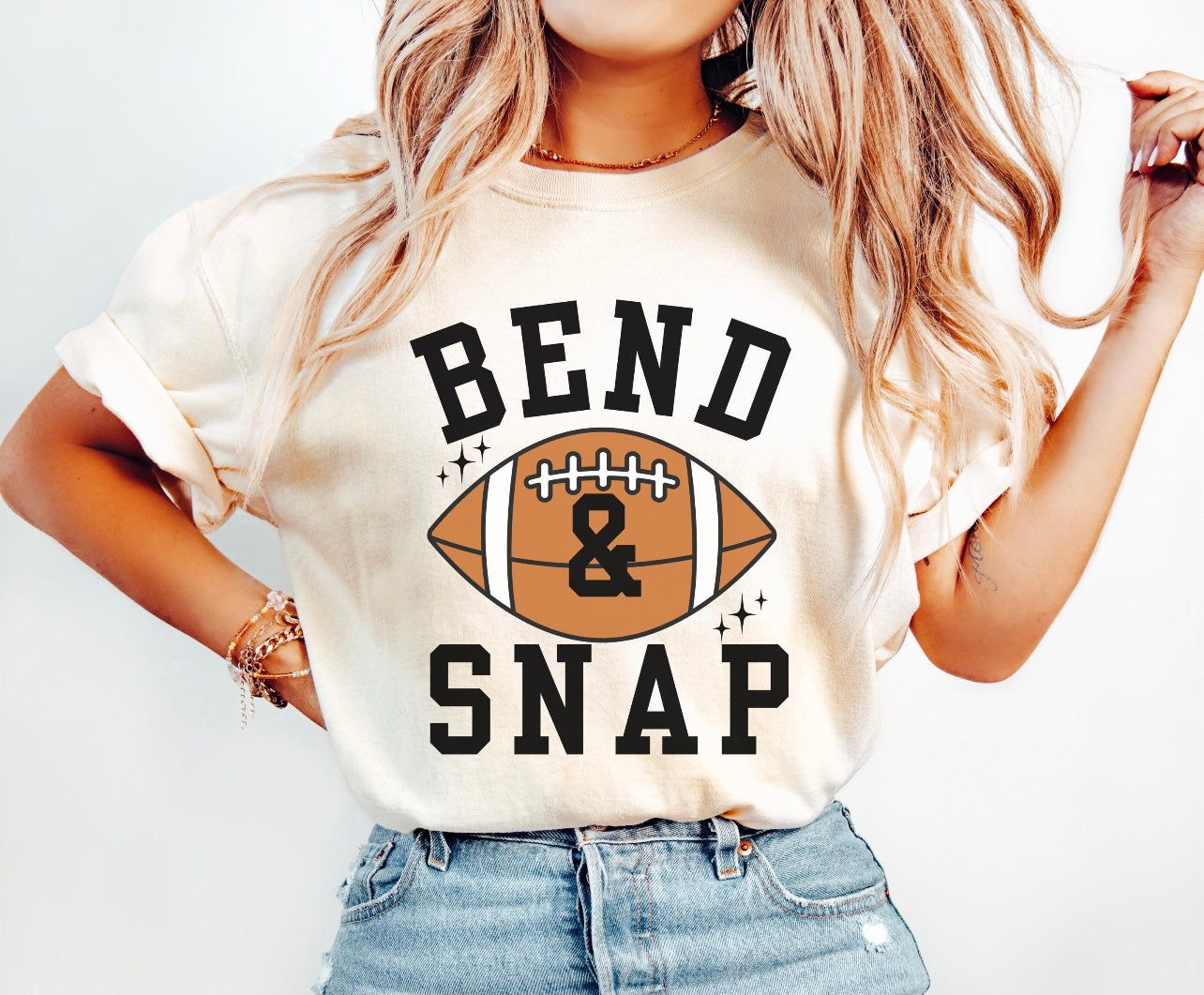 Bend & Snap Football Tee