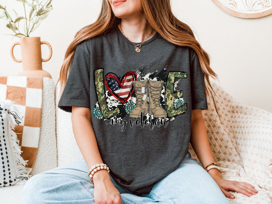 LOVE My Veteran Shirt
