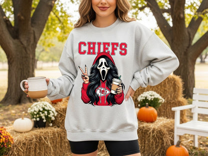 Kansas City Chiefs Ghostface Sweatshirt