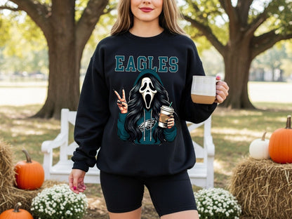 Philadelphia Eagles Ghostface Sweatshirt