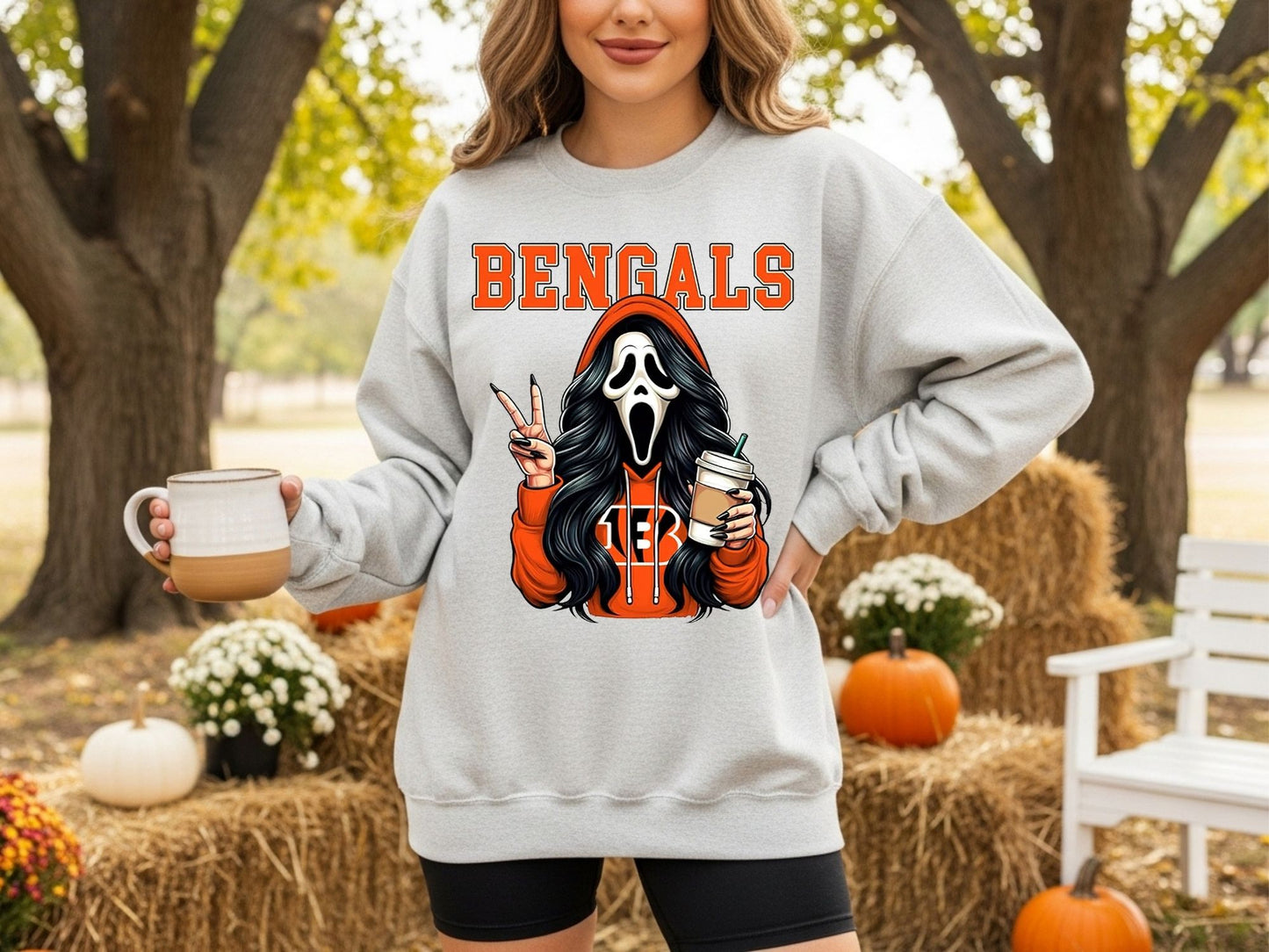 Cincinnati Bengals Ghostface Sweatshirt