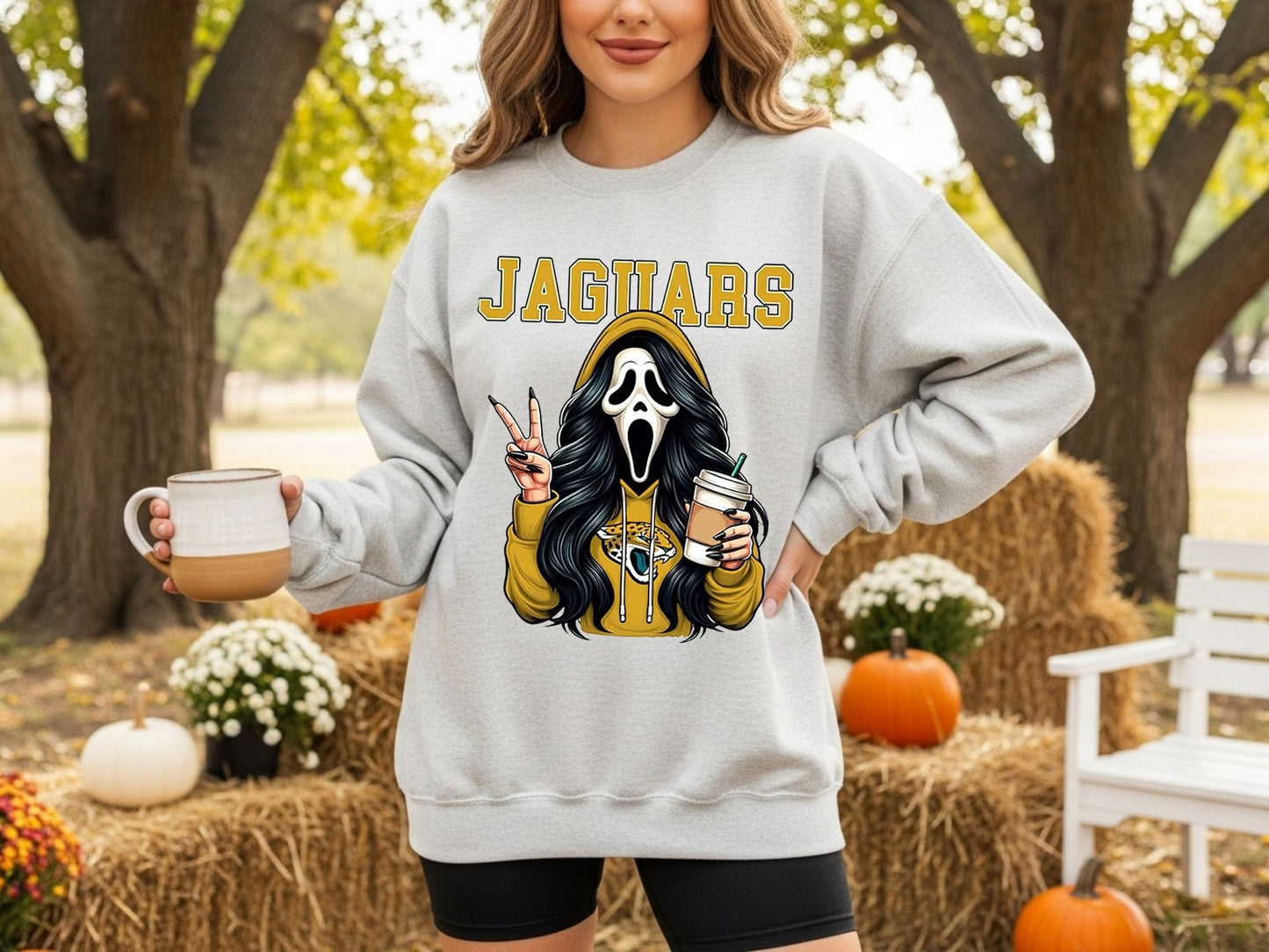 Jacksonville Jaguars Ghostface Sweatshir