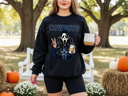 Dallas Cowboys Ghostface Sweatshirt