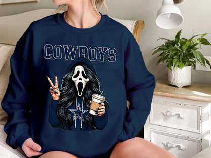 Dallas Cowboys Ghostface Sweatshirt