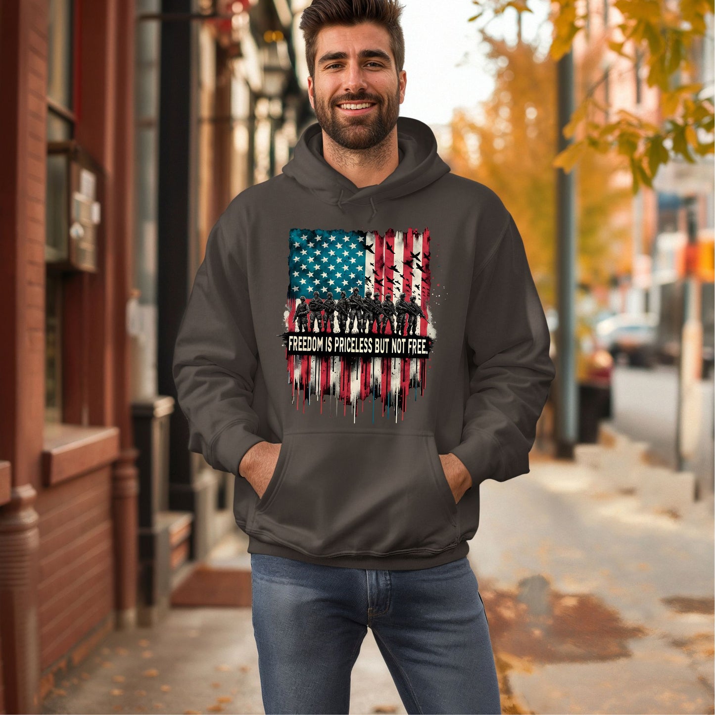 Freedom Is Priceless But Not Free Hoodie