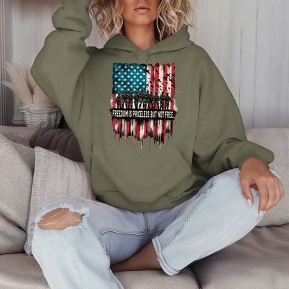 Freedom Is Priceless But Not Free Hoodie
