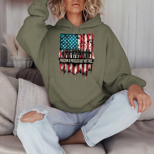 Freedom Is Priceless But Not Free Hoodie