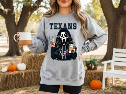 Houston Texans Ghostface Sweatshirt