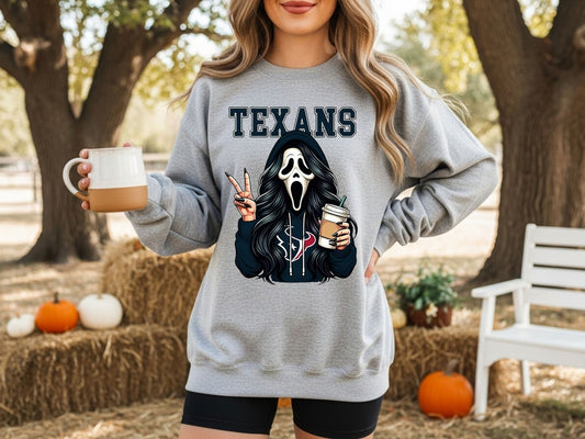 Houston Texans Ghostface Sweatshirt